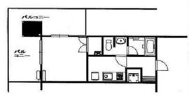 六本木グランドタワーレジデンス 4F6 間取り図