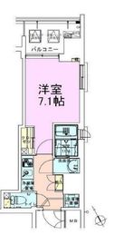 門前仲町レジデンス参番館 1106 間取り図