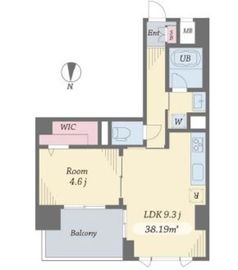 エルシノア住吉 205 間取り図