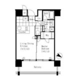 THE ROPPONGI TOKYO CLUB RESIDENCE 18階 間取り図