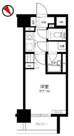 ファミール芝公園グランスイートラ・ヴィル 9階 間取り図