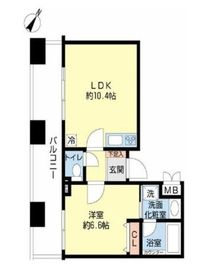 エクセラン人形町 907 間取り図