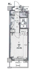 ラグジュアリーアパートメント西新宿 2階 間取り図