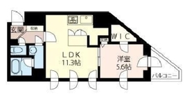 グリーングラス千駄ヶ谷 403 間取り図