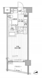 プラネソシエ大森山王 302 間取り図