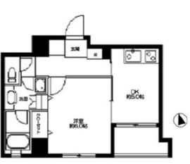 ラクラス田原町 303 間取り図