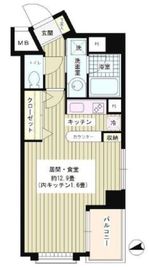 ウィステリアコート 702 間取り図