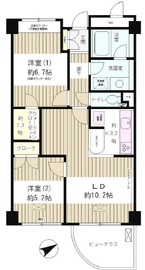 Lapyuta 302 間取り図