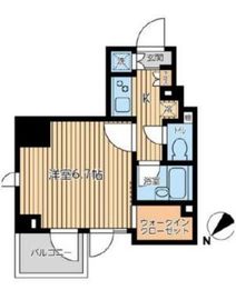 シティスパイア新川 1302 間取り図