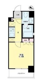 コスモリード目黒学芸大学イースト 210 間取り図