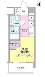 アーバンファースト神楽坂 2階 間取り図