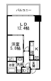 大崎ウエストシティタワーズ ウエスト 3階 間取り図