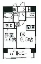 エスペランザアザブ 201 間取り図