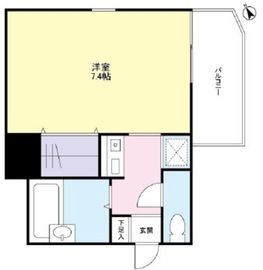 アルモニー御茶ノ水 203 間取り図