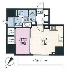 シティインデックス千代田神保町 10階 間取り図