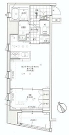 フォレシティ神田多町 8階 間取り図