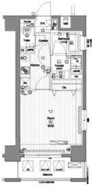 プレミアムキューブ三田 3階 間取り図