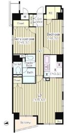 麹町レジデンス 401 間取り図