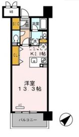 ロイヤルパークス豊洲 627 間取り図