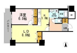 品川シーサイドビュータワー1 2414 間取り図