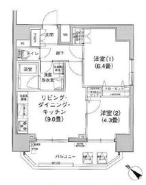 アイルイムーブル御茶ノ水 9階 間取り図