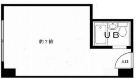 赤坂レジデンシャルホテル 8階 間取り図