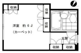 赤坂レジデンシャルホテル 7階 間取り図