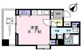 メルヴェーユ日本橋浜町 202 間取り図