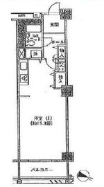 アクティ目黒駅前 1号棟 609 間取り図