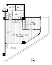 ヒューリック浅草一丁目 505 間取り図