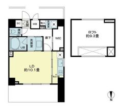 ベルファース奥沢 701 間取り図