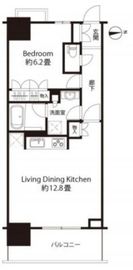 浅草タワー 21階 間取り図