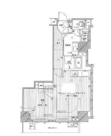 Feel A 渋谷 9階 間取り図