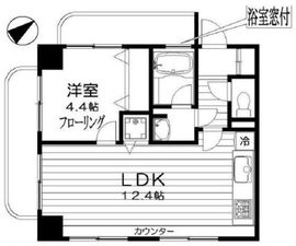 バームステージ三田 10階 間取り図