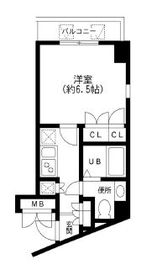 KDXレジデンス日本橋箱崎 906 間取り図