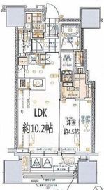 クラッシィハウス神田錦町 2階 間取り図