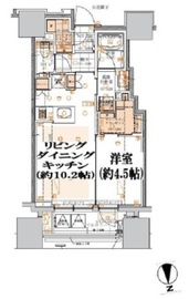 クラッシィハウス神田錦町 4階 間取り図