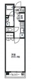 プレミアムキューブ秋葉原 1003 間取り図