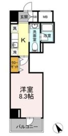 コンシェリア東京入谷ステーションフロント 9階 間取り図