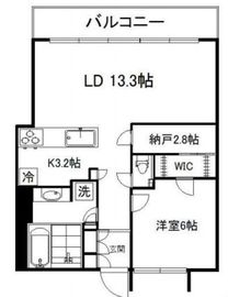 プラウドシティ蒲田 10階 間取り図