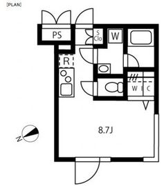 リーガランド恵比寿 302 間取り図