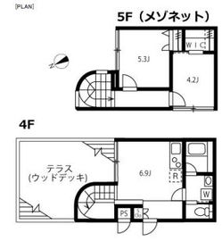 リーガランド恵比寿 403 間取り図