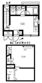 リーガランド恵比寿 103 間取り図