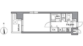 レジディア神楽坂 601 間取り図