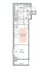 銀座二丁目レジデンス 4階 間取り図