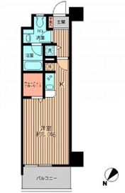 日本橋ファーストレジデンス 607 間取り図