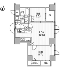 東神田テラスレジデンス 912 間取り図