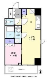 エムフラット秋葉原 304 間取り図