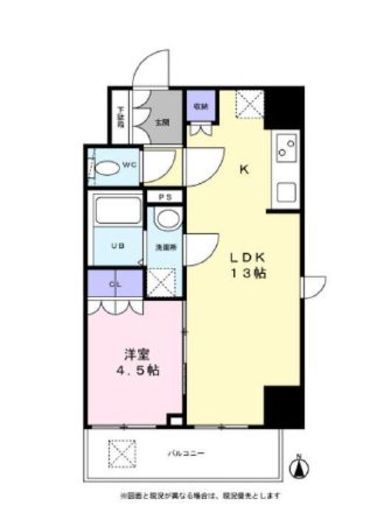 エムフラット秋葉原 904 間取り図