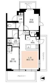 シティテラス代々木公園 4階 間取り図